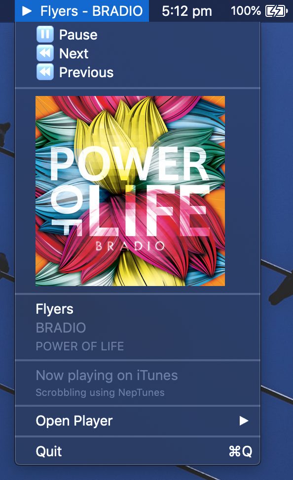 GitHub russelg/musicbar A macOS menu bar item which shows your